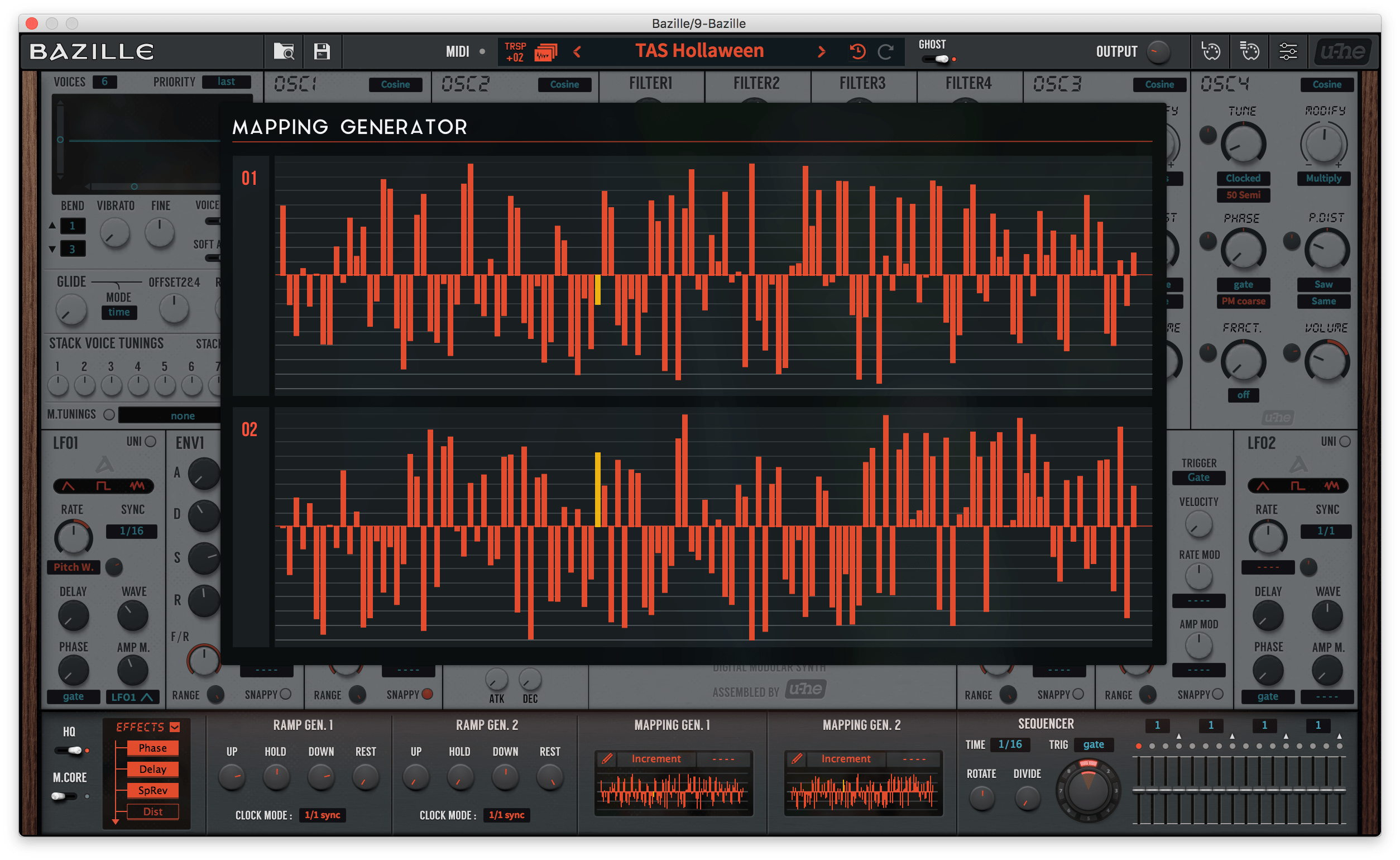 Voice персонаж. Voice Generator. U-he Bazille v1.1.2. V1 Voice Generator. Bazille Synth.